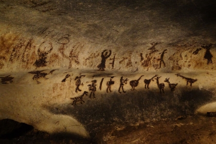 Ancient Drawings Picture a Farm Life 
